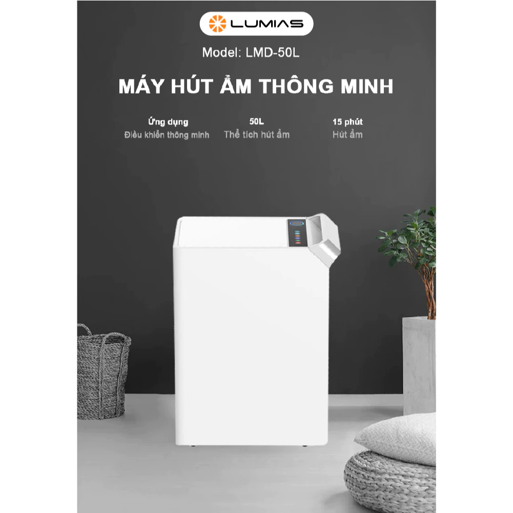 Máy hút ẩm Lumias LMD-50L
