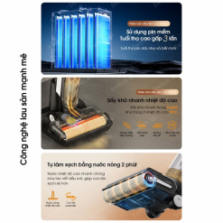 Máy hút bụi lau sàn Tineco Floor One Switch S6