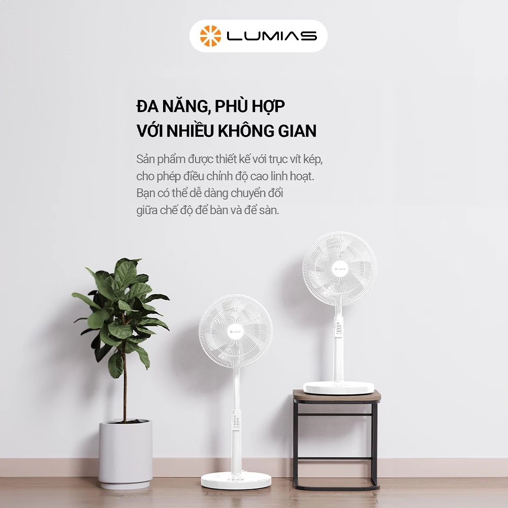 Quạt điện Lumias F08