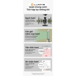 Quạt không cánh Lumias T08 Plus