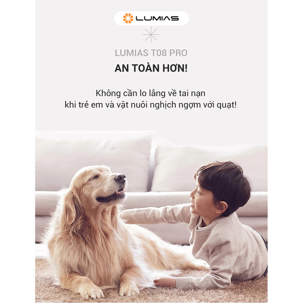 Quạt không cánh Lumias T08 Pro