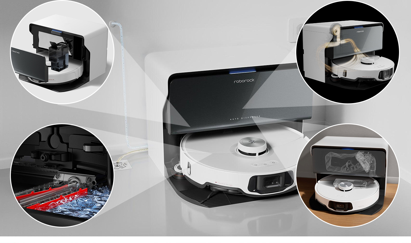 Robot hút bụi lau nhà Roborock S8 MaxV Ultra Auto rockdock ultra 8 trong 1