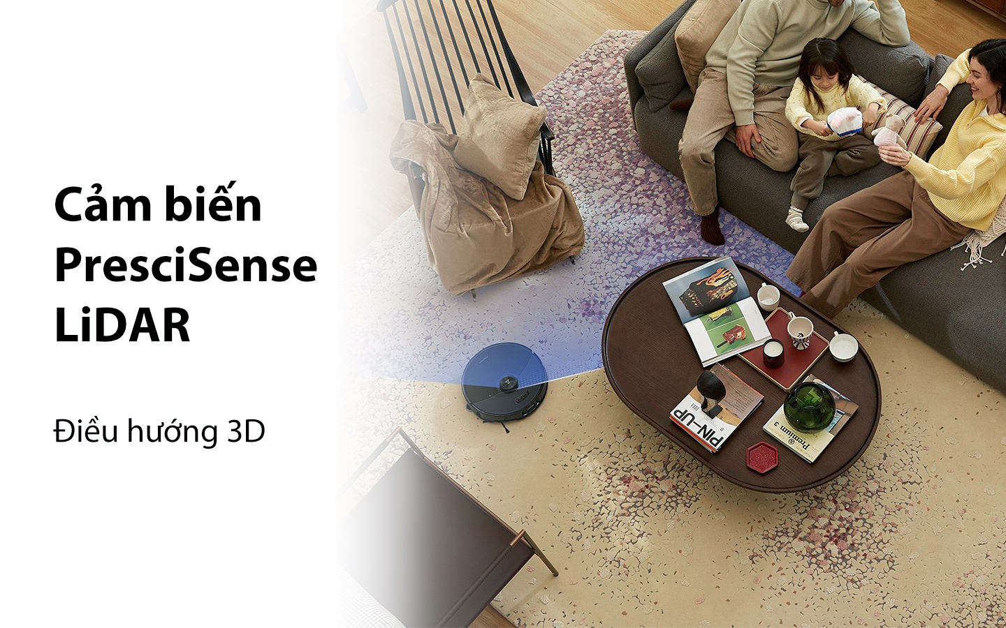 Robot hút bụi lau nhà Roborock S8 MaxV Ultra Auto PreciSense LiDAR