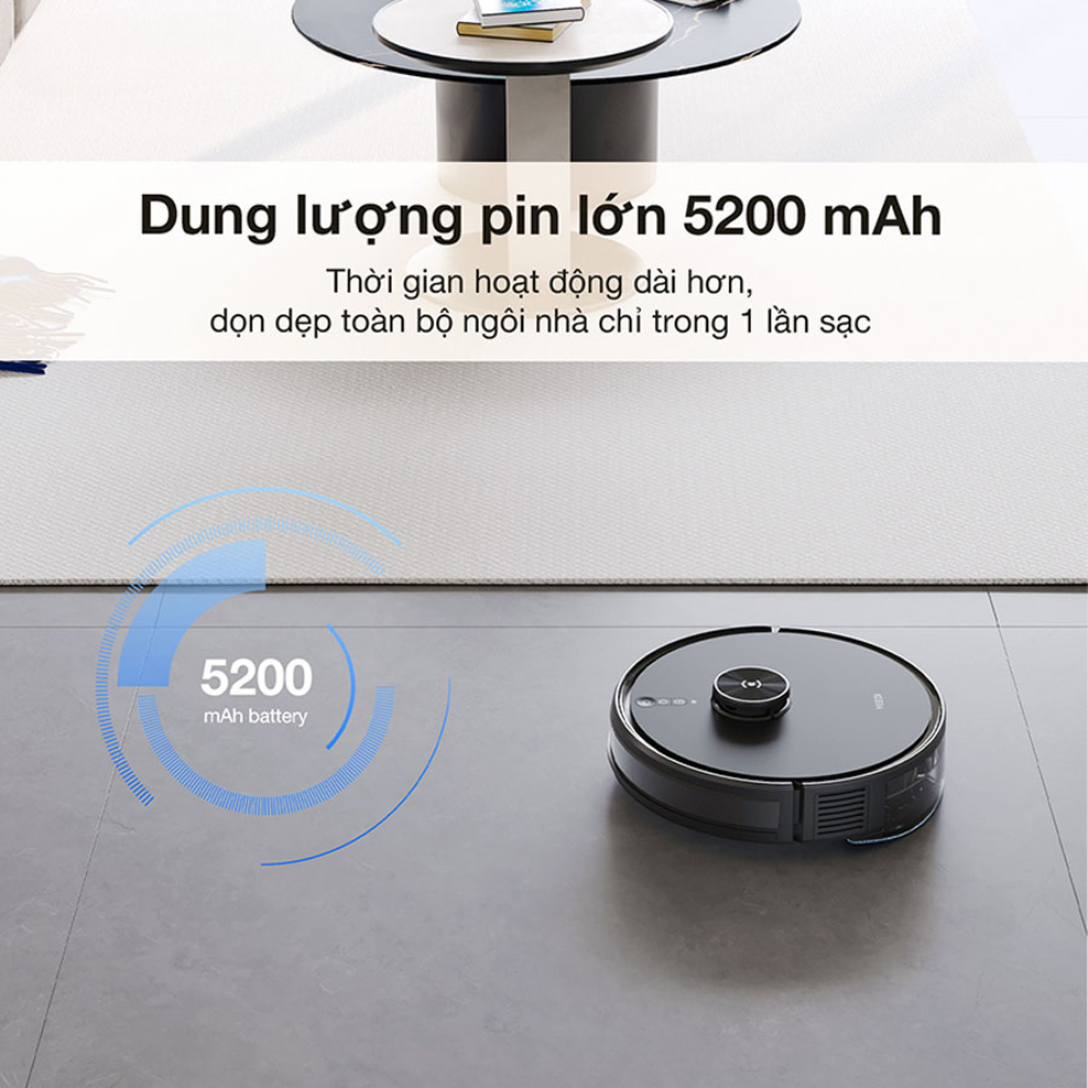Pin dung lượng lớn 5200mAh