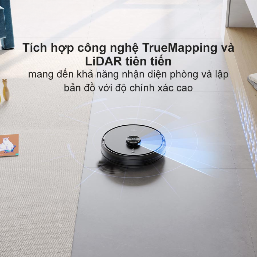 Lập bản đồ và điều hướng chính xác với công nghệ TrueMapping và LiDAR