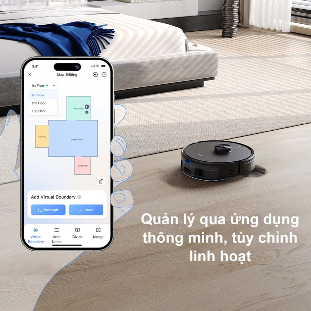 Điều khiển từ xa qua ứng dụng thông minh