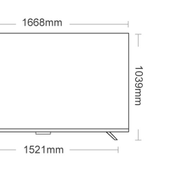 Smart Tivi Xiaomi Redmi A Pro 75 inch 4K
