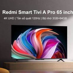 Tivi Redmi A Pro 65 inch – Tần số 120Hz, MEMC, Wifi 6