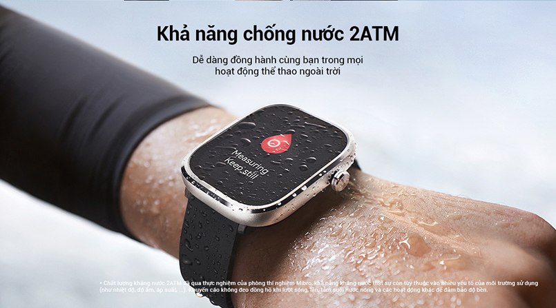 Đồng hồ thông minh Mibro C4 chống nước 2ATM