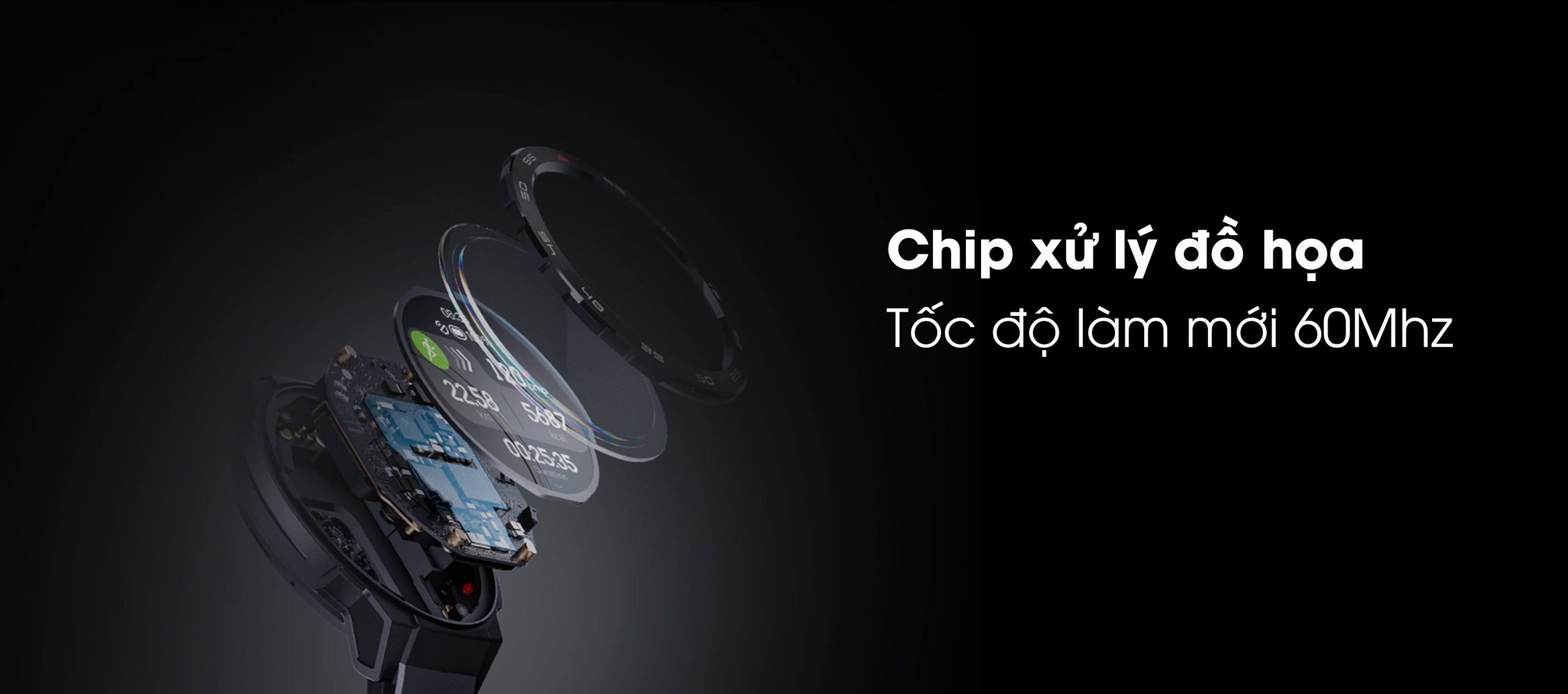 Đồng hồ thông minh Mibro GS Pro chip hình ảnh