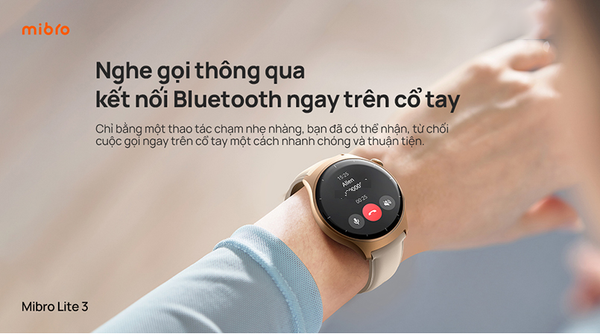 Đồng hồ thông minh Mibro Lite 3 XPAW020 – BH 12 tháng – Chính hãng Đồng hồ thông minh Mibro Lite 3 nghe gọi bluetooth
