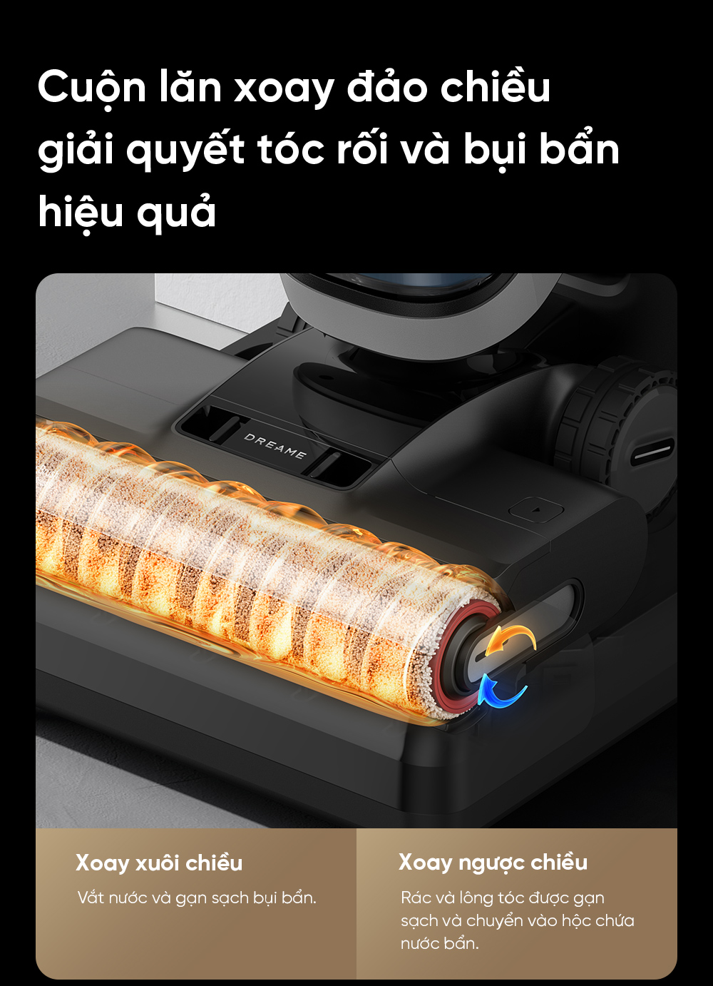 Máy hút bụi lau nhà không dây - Dreame H14 Station 2025 – Cấp xả nước tự động – Chính hãng Máy hút bụi lau nhà không nhà Dreame H14 Station