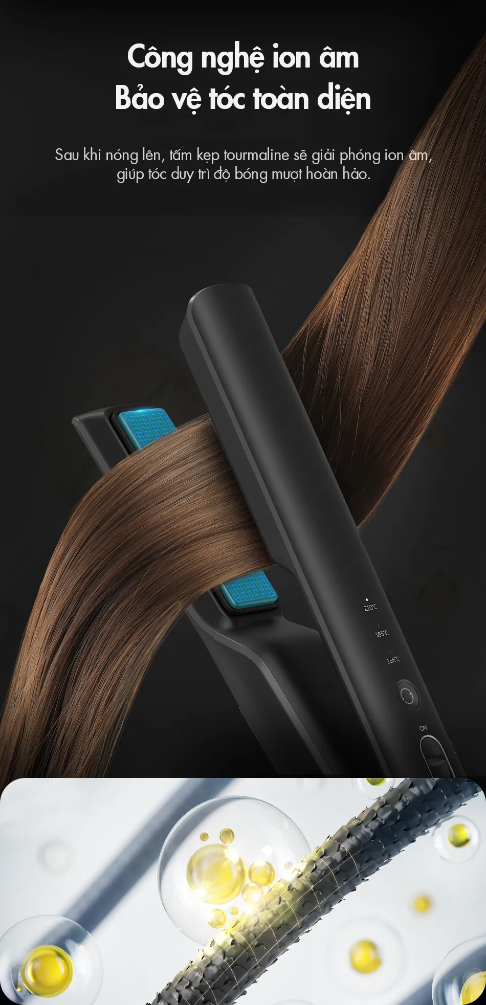 Máy duỗi tóc không dây Dreame Glamour - Chính hãng