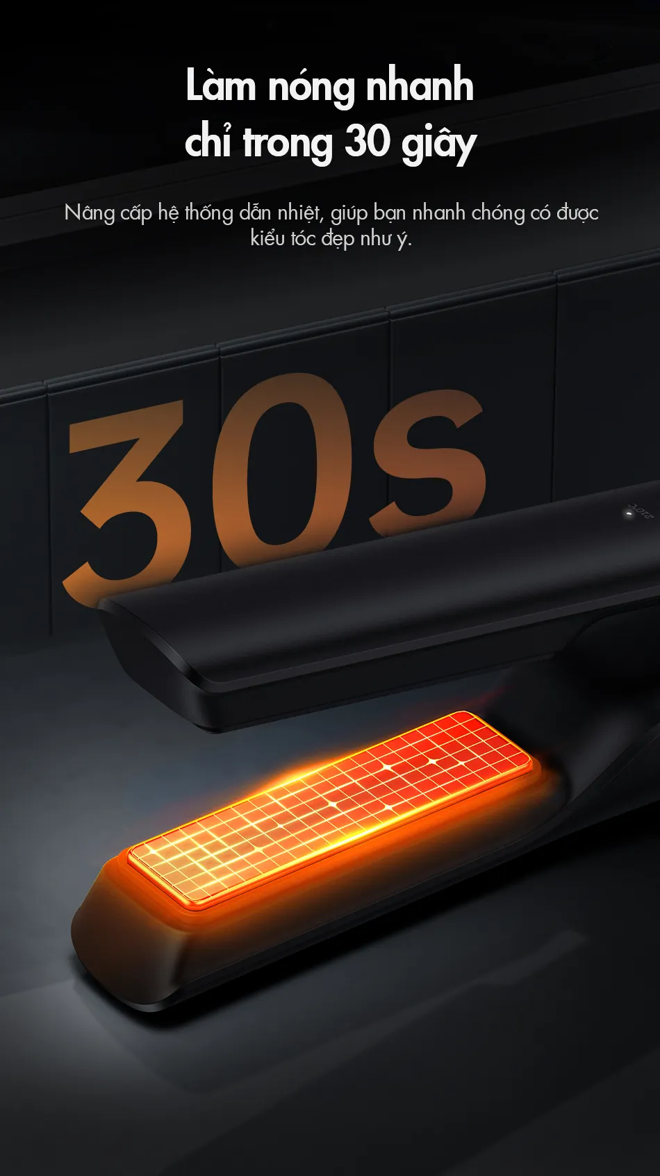 Máy duỗi tóc không dây Dreame Glamour - Chính hãng