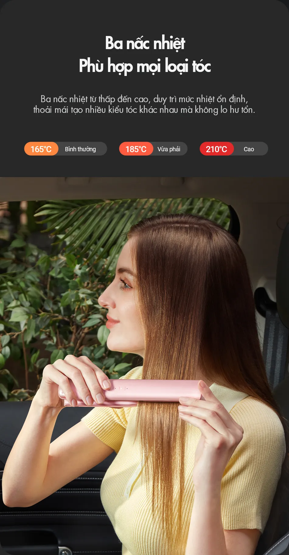 Máy duỗi tóc không dây Dreame Glamour - Chính hãng