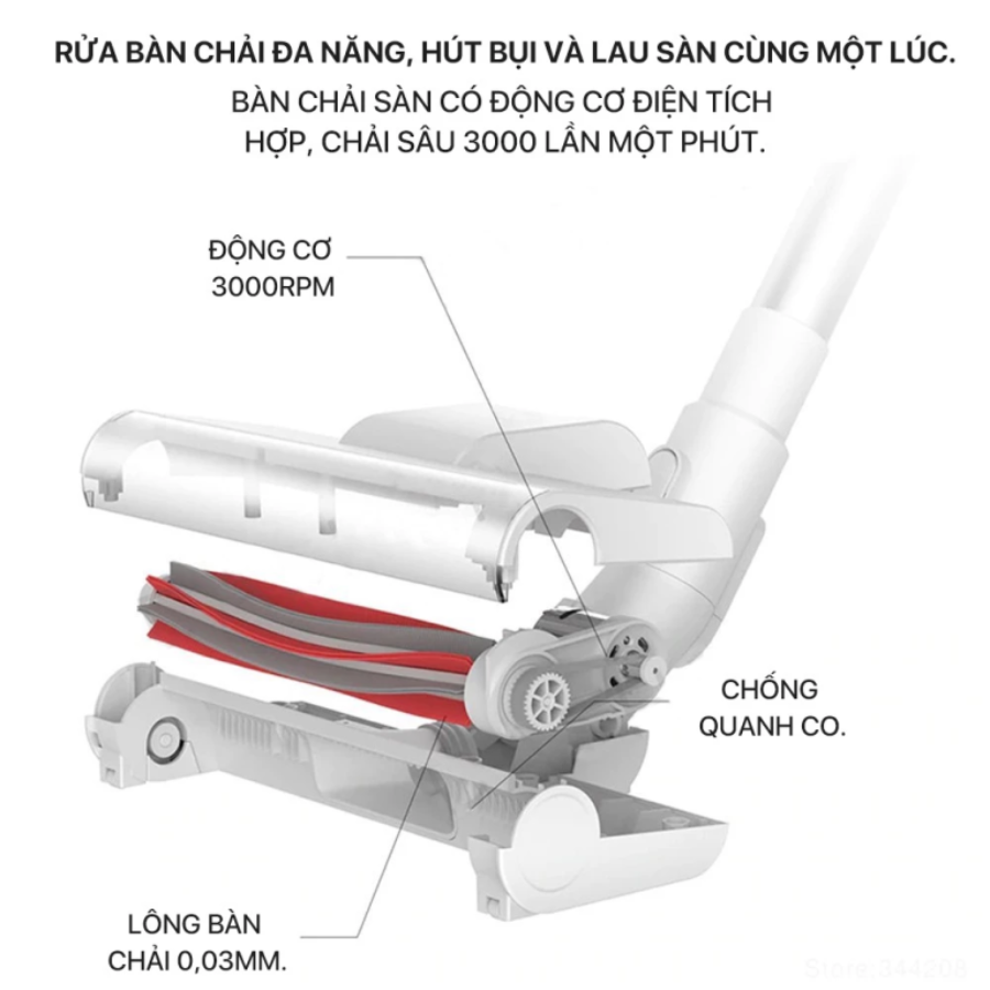 Máy hút bụi cầm tay không dây Deerma VC20Plus - Chính hãng Máy hút bụi cầm tay không dây Deerma VC20Plus - Chính hãng - Ảnh 13