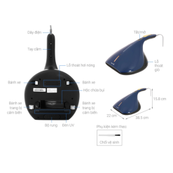 Máy hút bụi đệm giường Deerma CM818 - Chính hãng