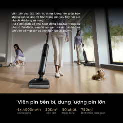 Máy hút bụi lau nhà Dreame H13 Flexreach - Chính hãng
