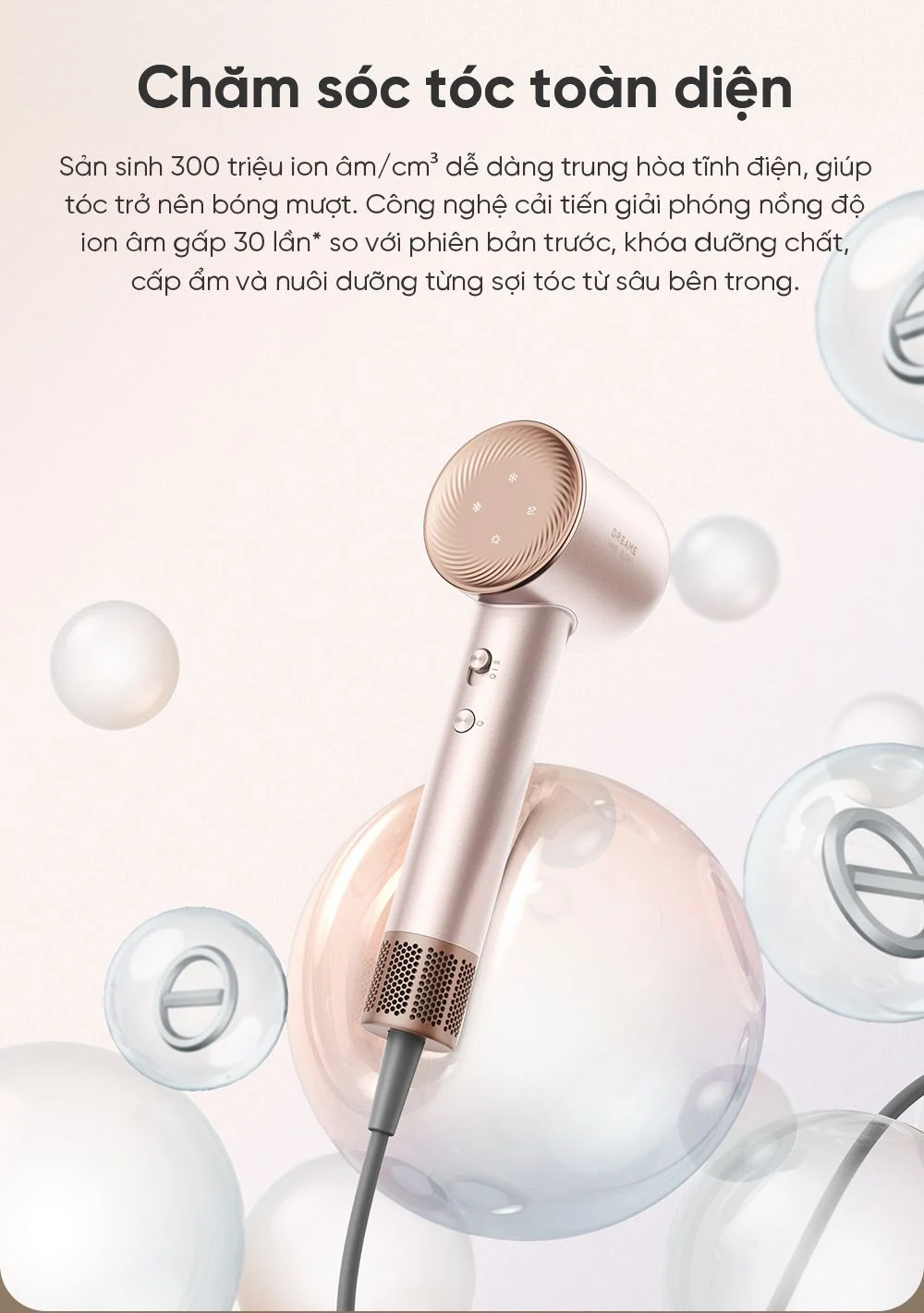 Máy sấy tóc Dreame Hair Glory Pro - Chính hãng