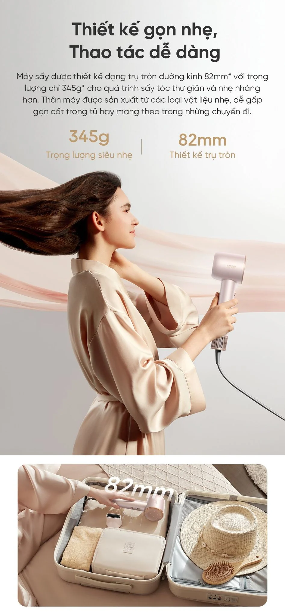 Máy sấy tóc Dreame Hair Glory Pro - Chính hãng