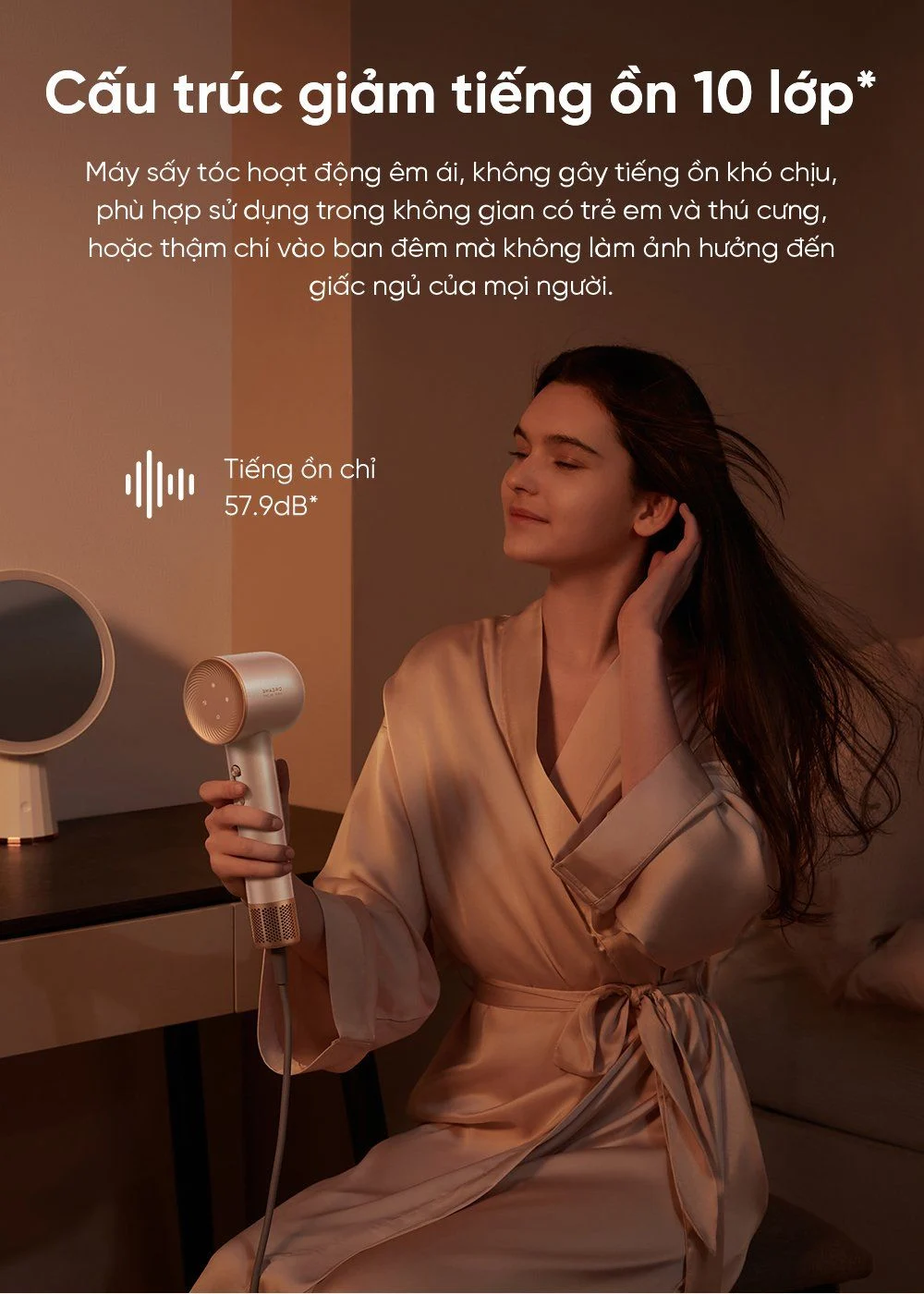 Máy sấy tóc Dreame Hair Glory Pro - Chính hãng