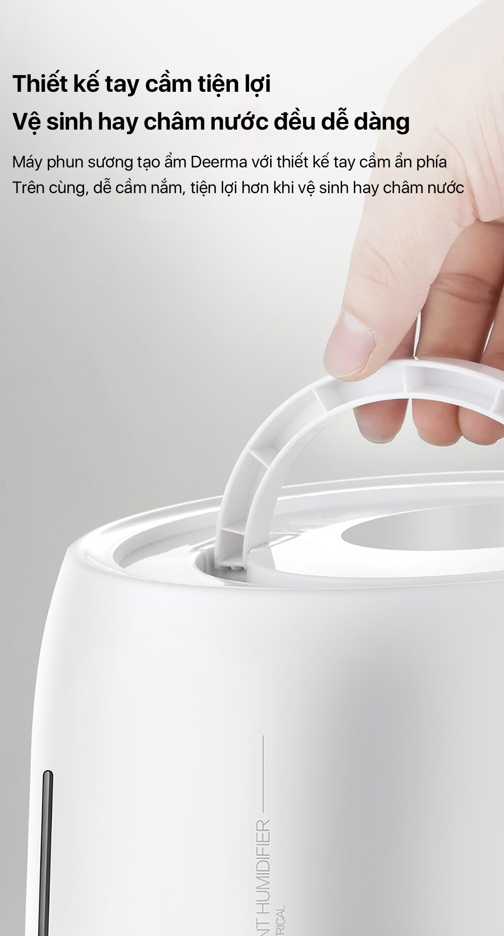Máy tạo độ ẩm Deerma F600 - Chính hãng