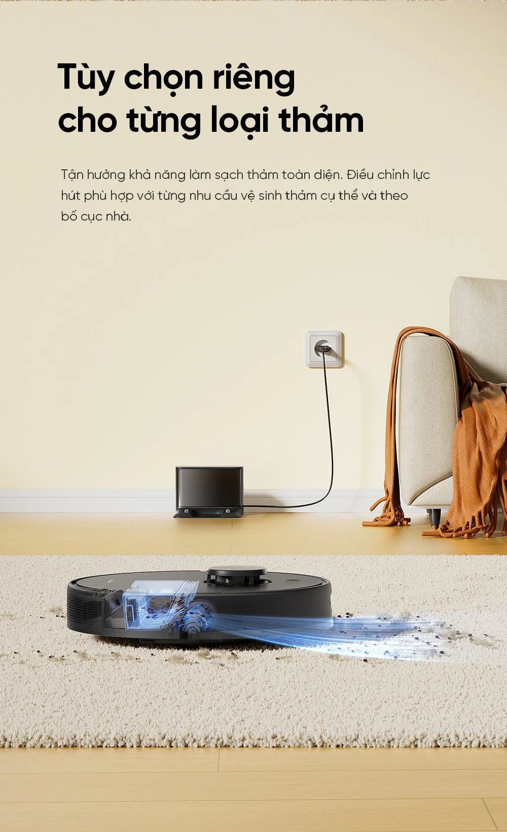 Robot hút bụi lau sàn Dreame D9 Max Gen 2