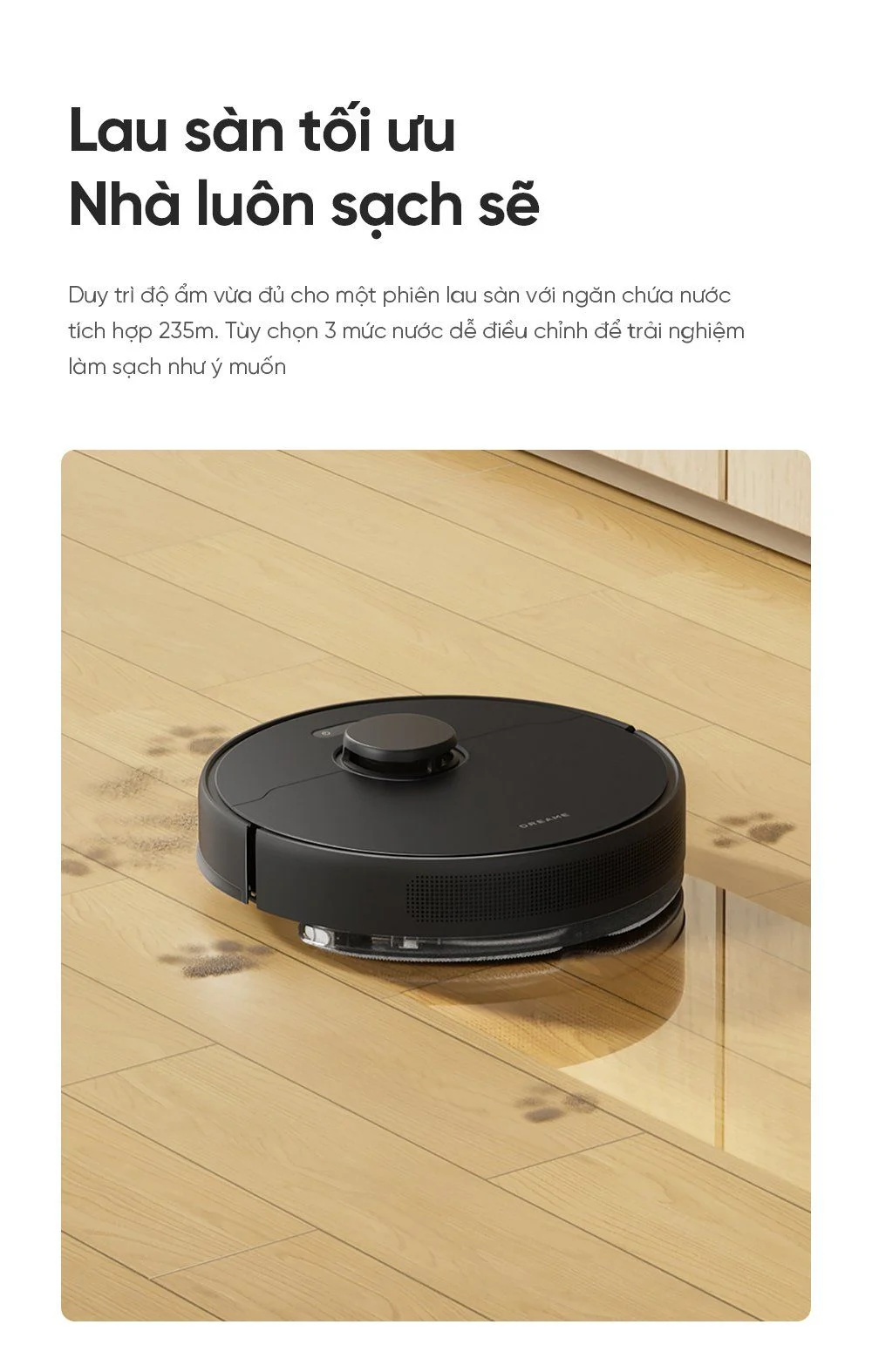 Robot hút bụi lau sàn Dreame D9 Max Gen 2