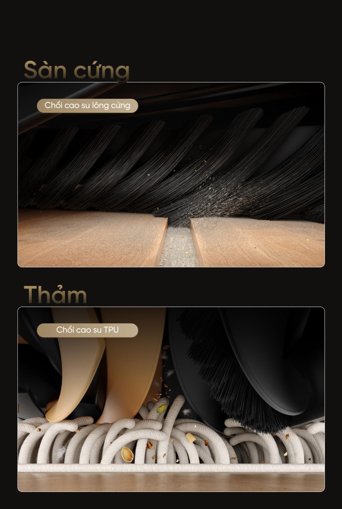 Robot hút bụi lau sàn Dreame X50 Master