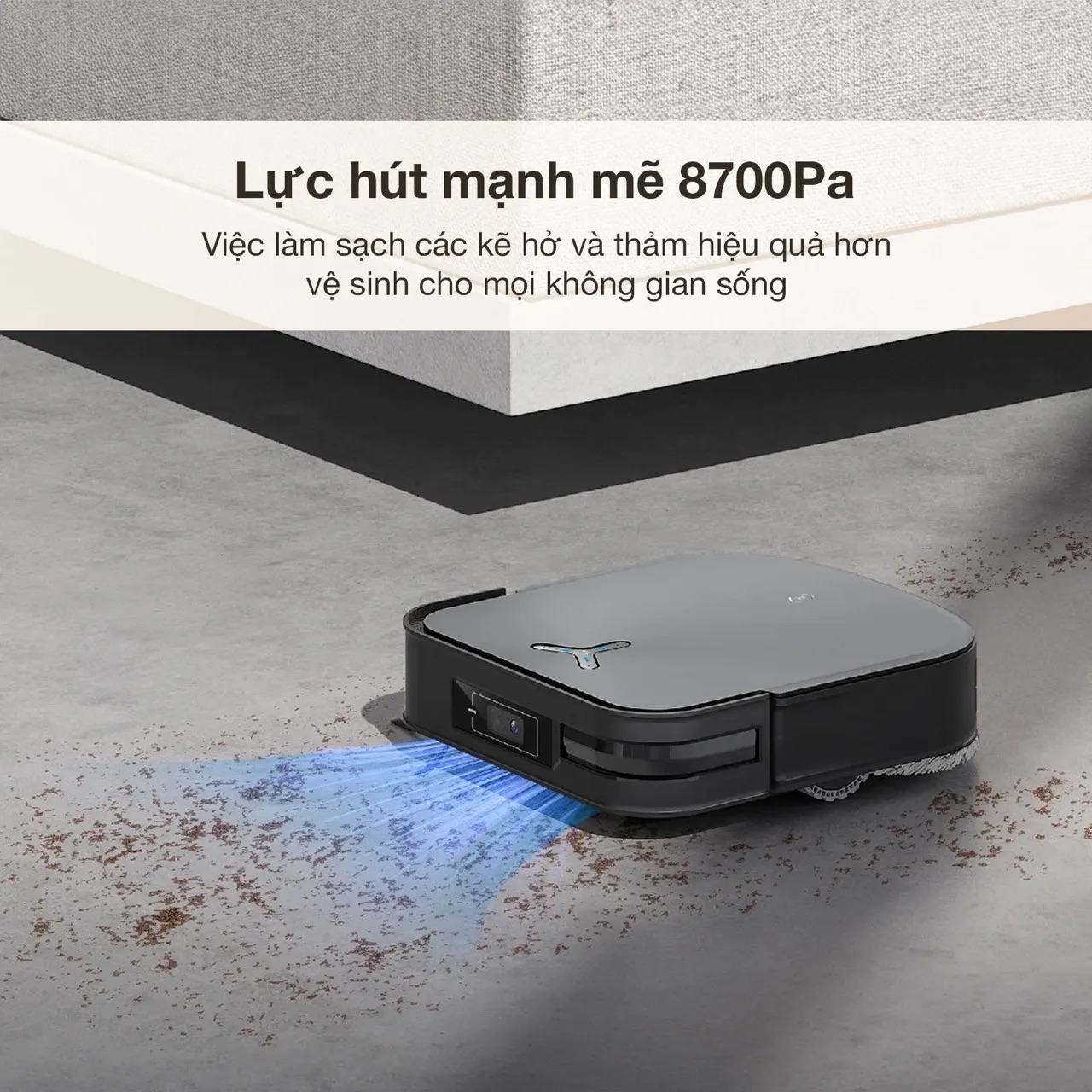 Robot hút bụi lau nhà Ecovacs X2 Combo - Bản Quốc Tế Robot hút bụi lau nhà Ecovacs X2 Combo - Bản Quốc Tế