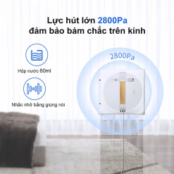 Robot lau kính Ecovacs Winbot W1 Pro - Chính hãng