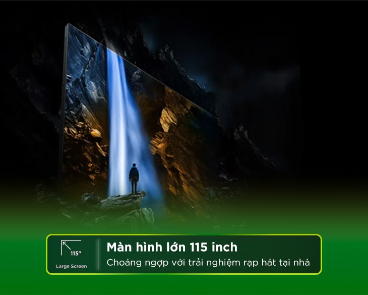 Tivi TCL QD-Mini LED 115 inch 115X955 Max – Quốc Tế – Hàng Chính Hãng