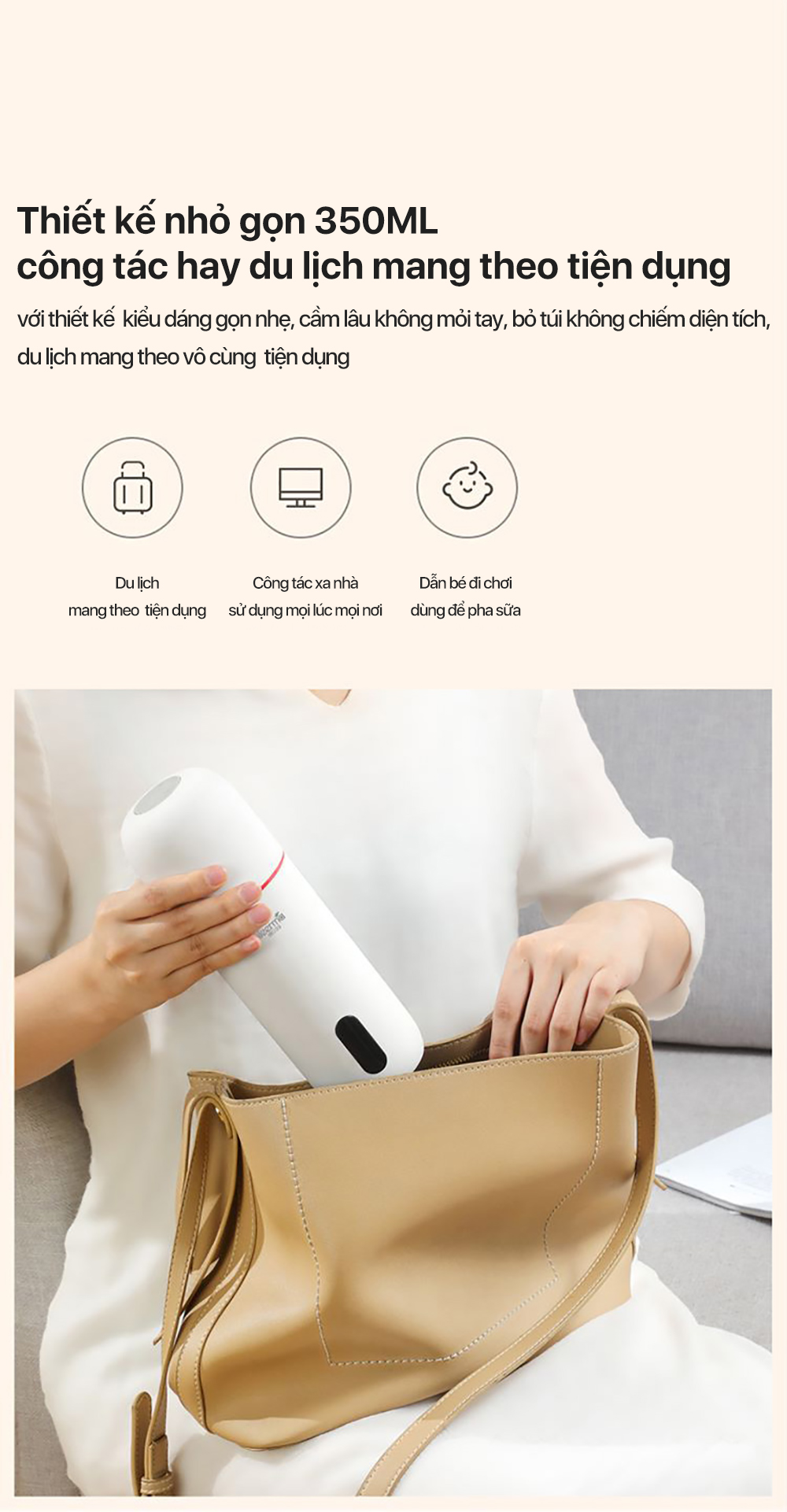 Bình giữ nhiệt Deerma DR035S