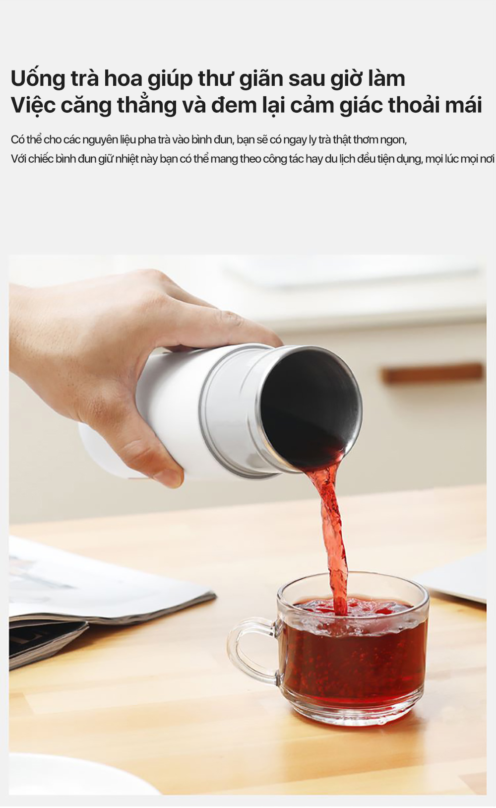 Bình giữ nhiệt Deerma DR035S