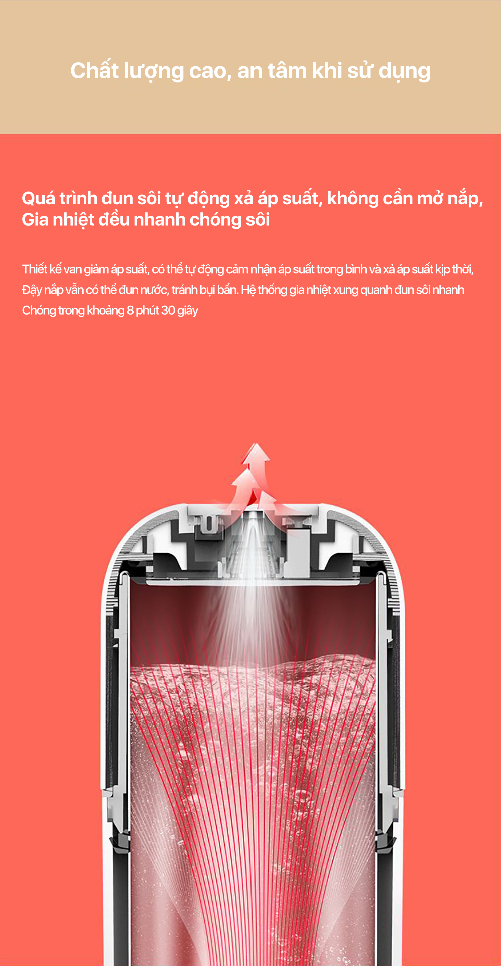 Bình giữ nhiệt Deerma DR035S