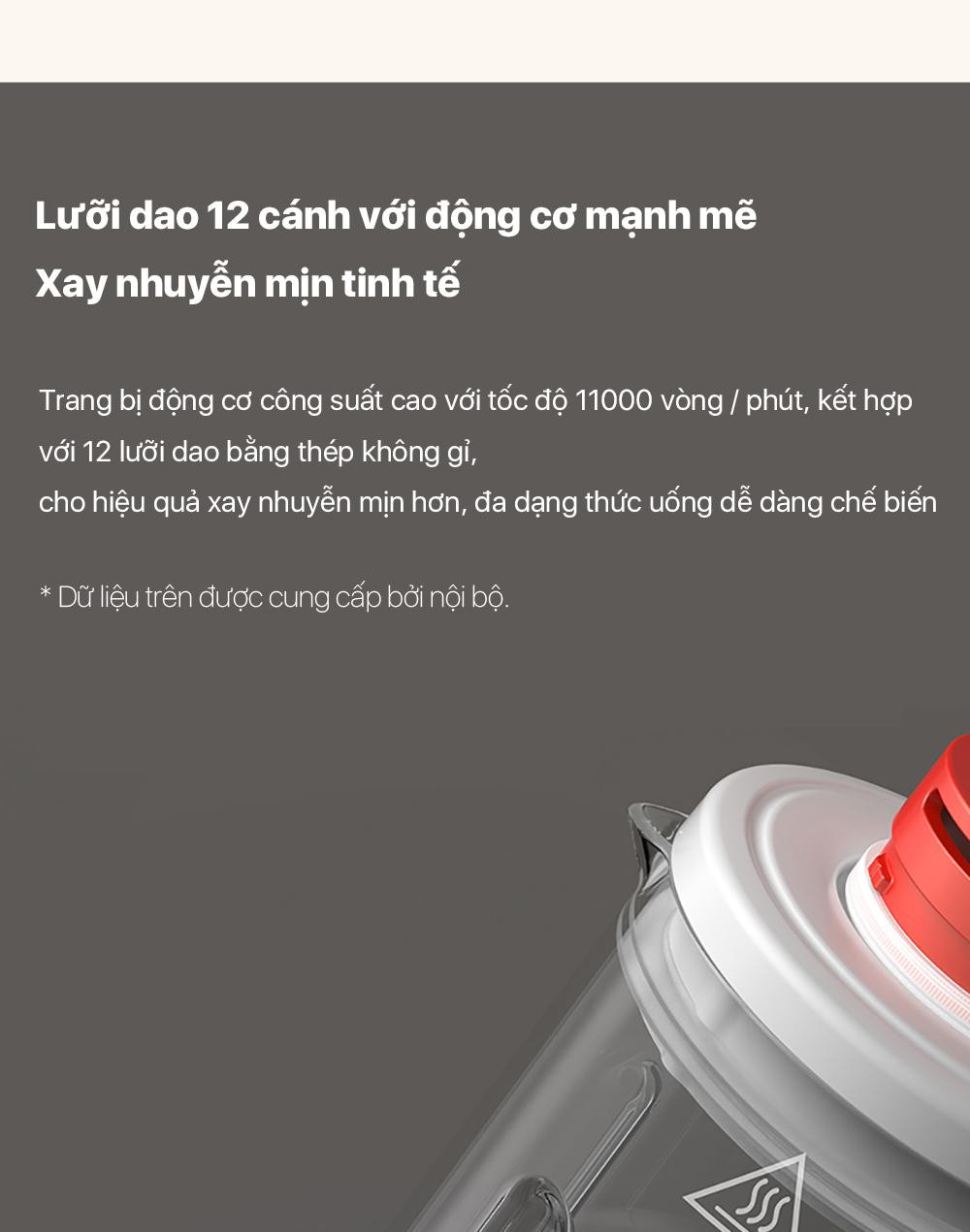 Máy làm sữa hạt Deerma NU500W Máy làm sữa hạt Deerma NU500W