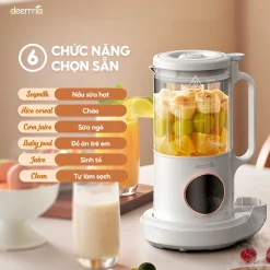 Alternative view of Máy làm sữa hạt Deerma NU500W