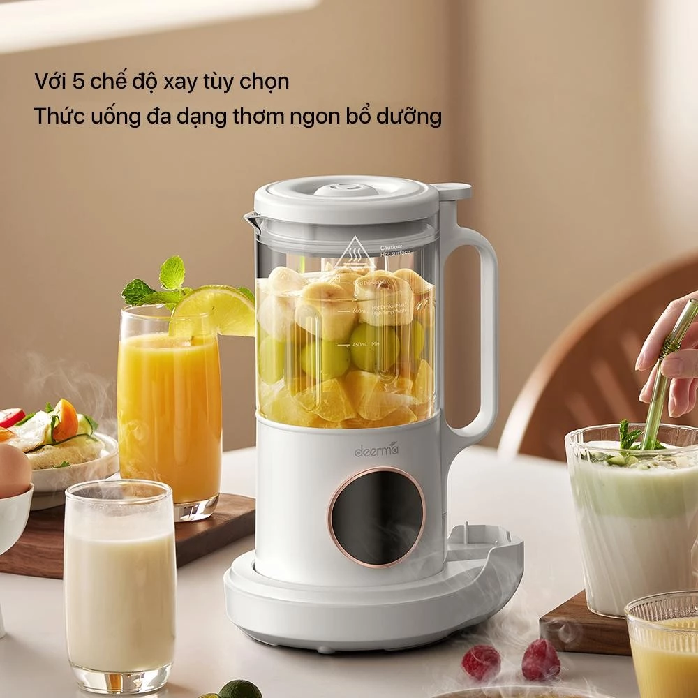 Máy làm sữa hạt Deerma NU500W Máy làm sữa hạt Deerma NU500W - Ảnh 4