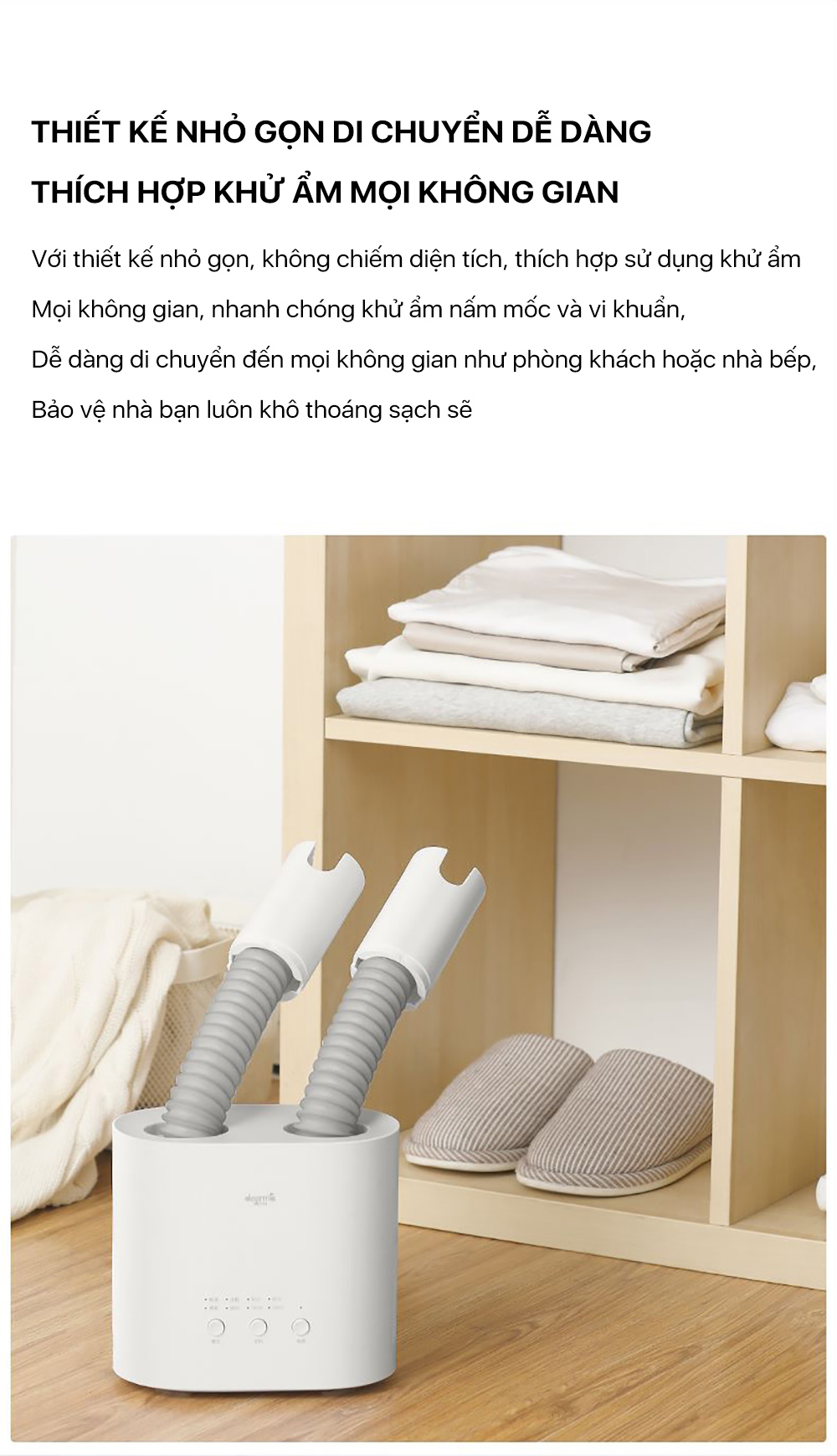 Máy sấy giày Deerma HX10