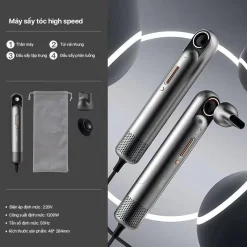 Máy sấy tóc ion âm Deerma DEM-CF35W Máy sấy tóc ion âm Deerma DEM-CF35W