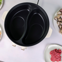 Nồi lẩu điện 2 ngăn Deerma DG50W Nồi lẩu điện 2 ngăn Deerma DG50W