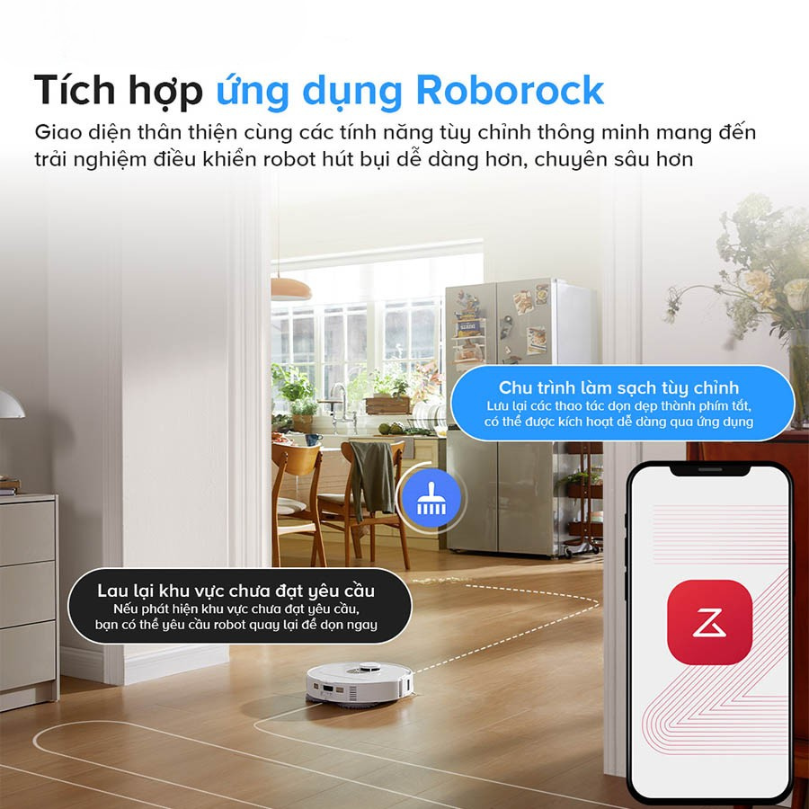 Robot hút bụi lau nhà Roborock Qrevo 5AE – Bản Quốc Tế – Chính hãng