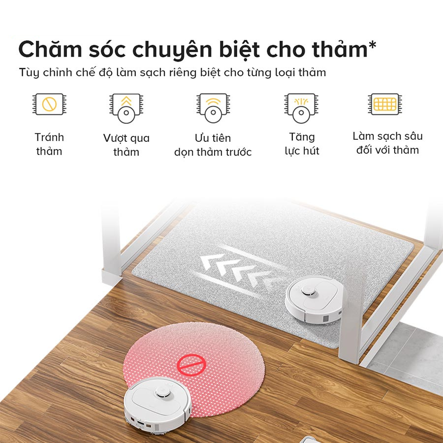 Robot hút bụi lau nhà Roborock Qrevo 5AE – Bản Quốc Tế – Chính hãng