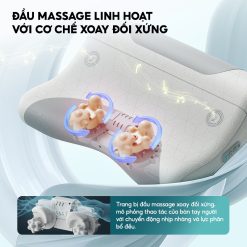 Gối massage cổ vai gáy Philips PPM3504 - Chính hãng