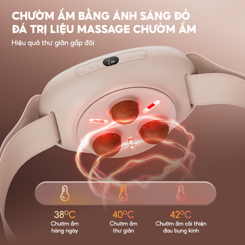 Máy massage eo Philips PPM4371 - chườm ấm bằng ánh sáng