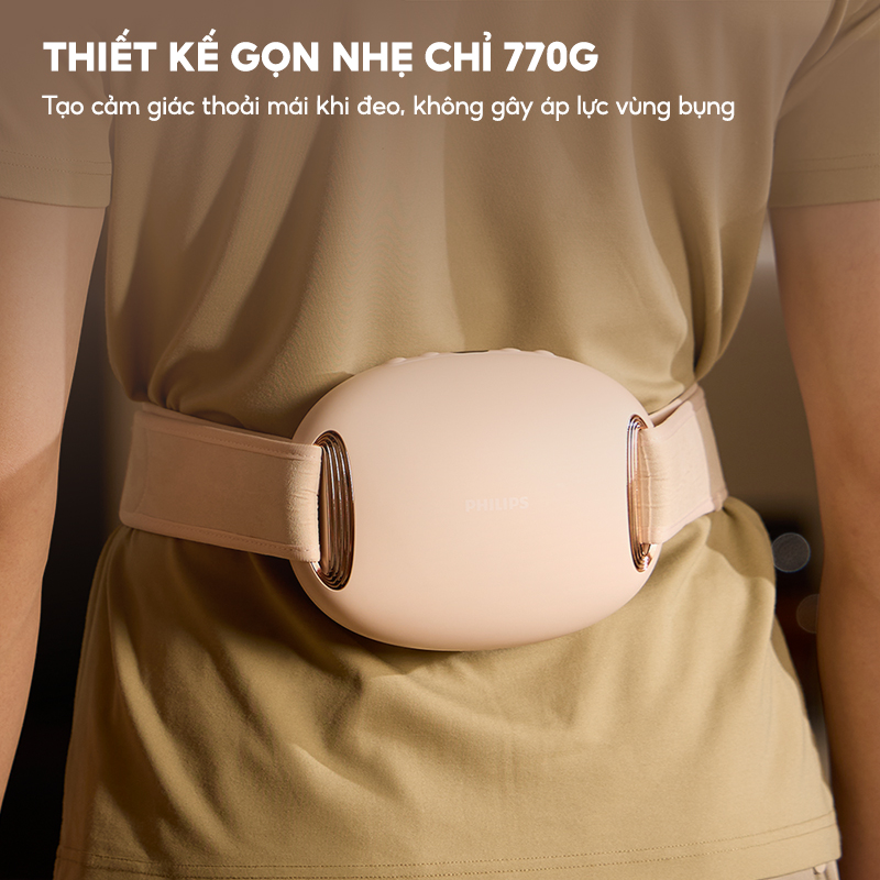 Máy massage eo Philips PPM4371 - thiết kế gọn nhẹ