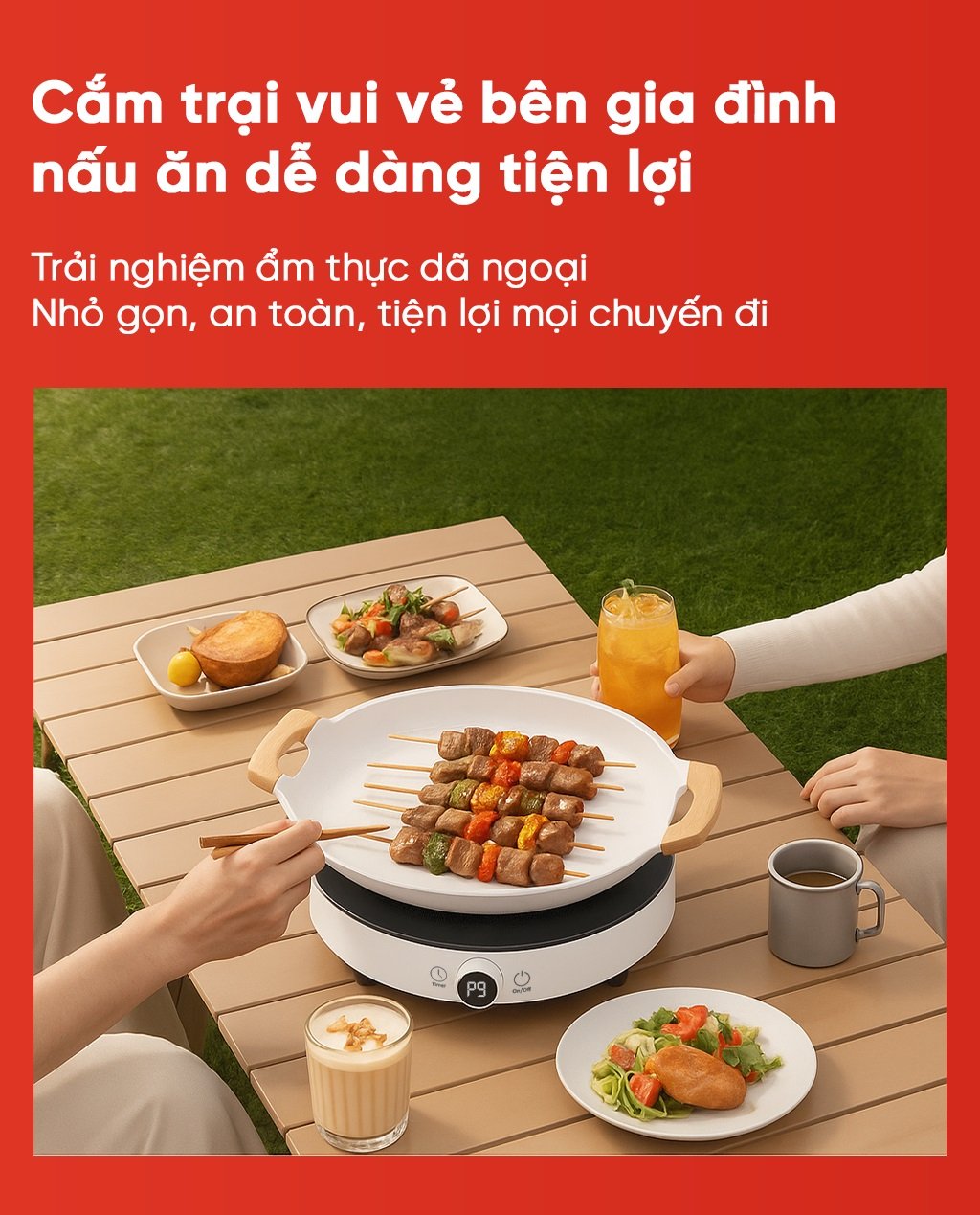 Bếp từ đơn miLife N2 tính ứng dụng cao