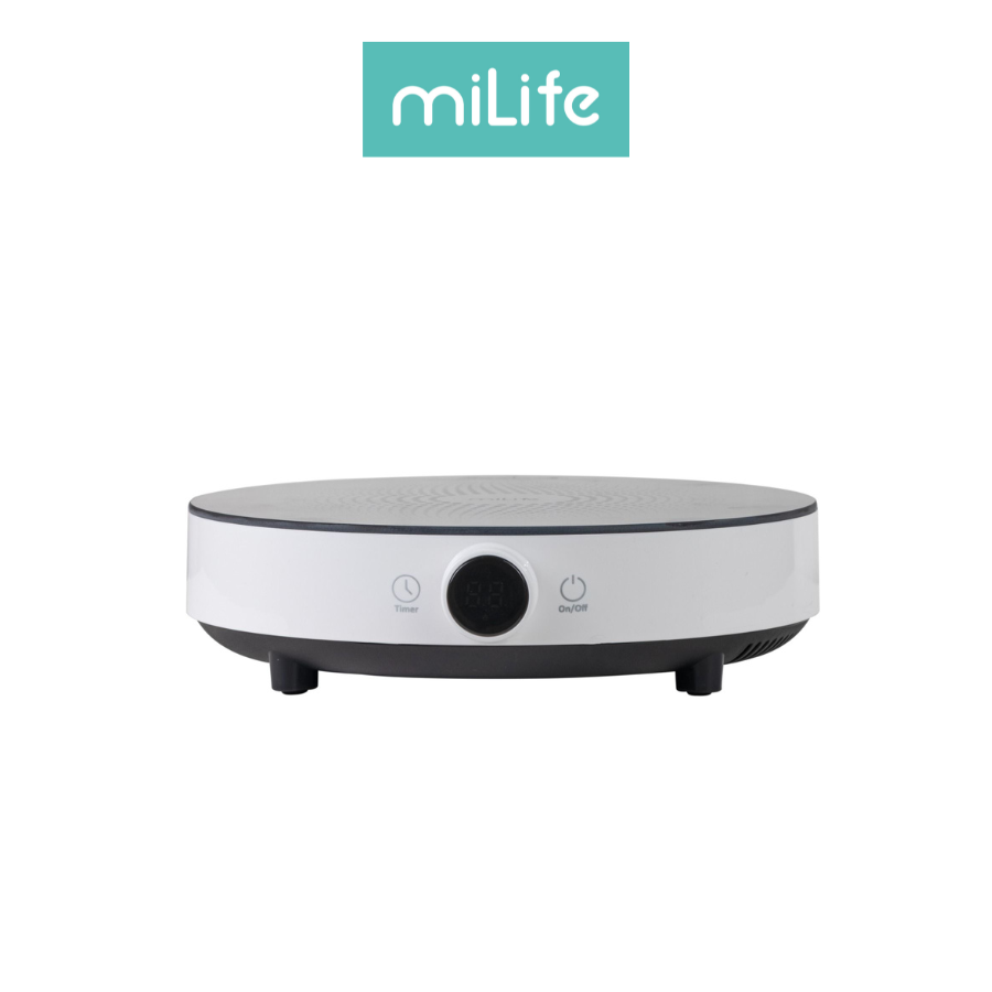 Bếp từ đơn miLife N2 tròn 9 mức nhiệt - Chính hãng Bếp từ đơn miLife N2