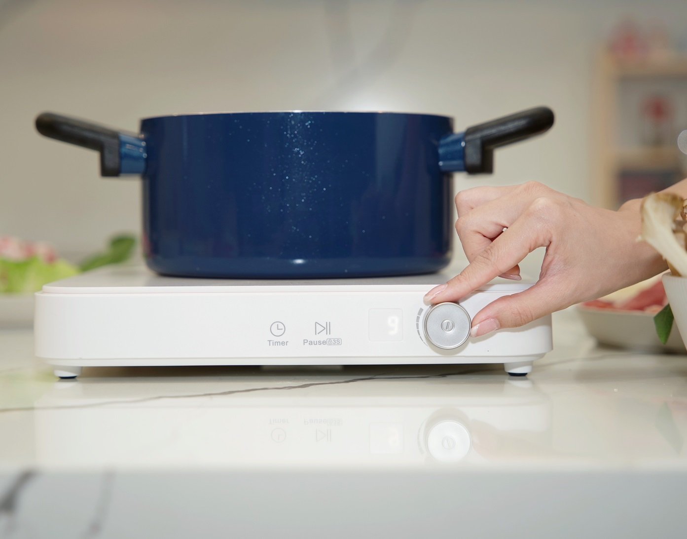 Bếp từ đơn miLife N3 vuông