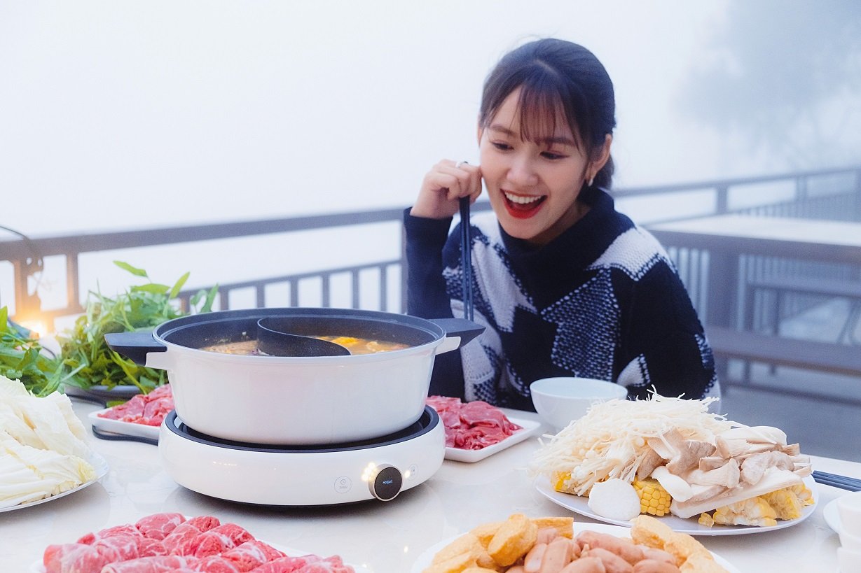 Bếp từ tròn miLife LFT011